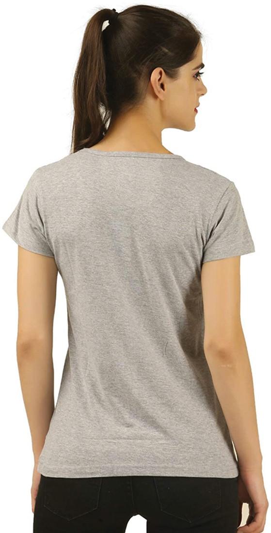 Women's Pure Cotton Printed T-Shirt